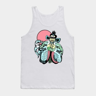 Jack Burton Fu Manchu Tank Top